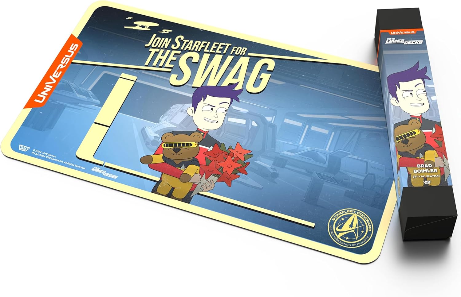 UniVersus: Star Trek: Lower Decks - Brad Boimler Playmat - 24 x 14 Neoprene Mat